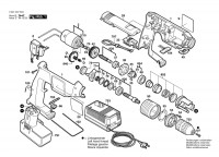 Bosch 0 601 937 5A0 Gsb 12 Vse-2 Cordless Impact Drill 12 V / Eu Spare Parts